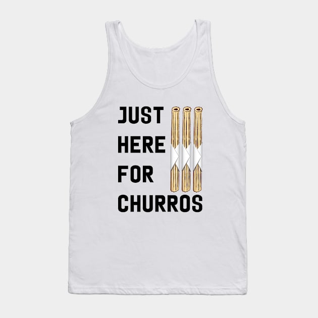 Just Here for Churros Tank Top by fairytalelife